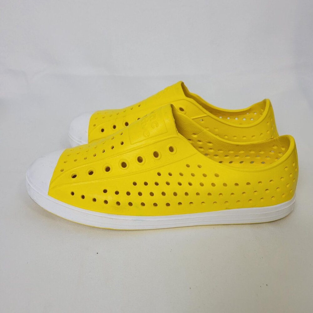 Native Shoes Yellow and White Sneakers